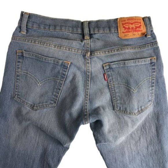 Levi's 511 Slim Fit Jeans Men's Size 16 R  29x31 Denim Light Blue NWOT - Picture 8 of 12